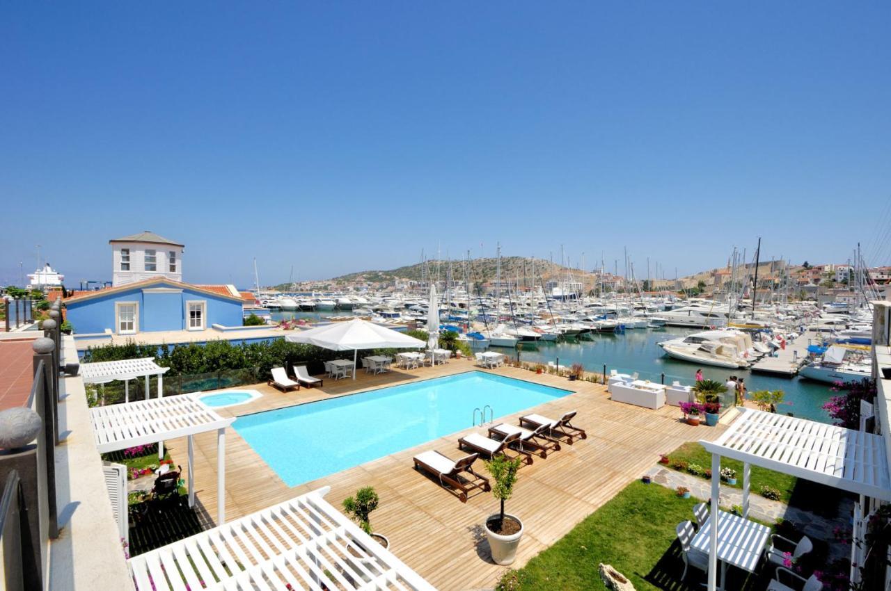 Cesme Marina Konukevi Exterior foto